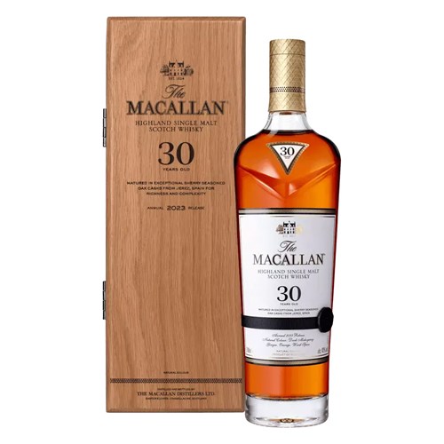 The Macallan 30 Year Old Sherry Oak 70cl 2023 – Buy Premium Single Malt Whisky